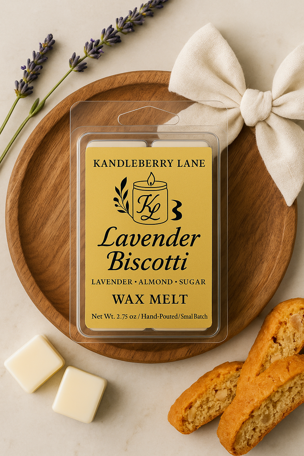 Lavender Biscotti Wax Melt