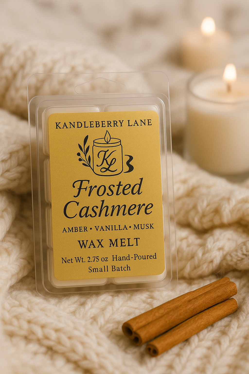 Frosted Cashmere Wax Melt